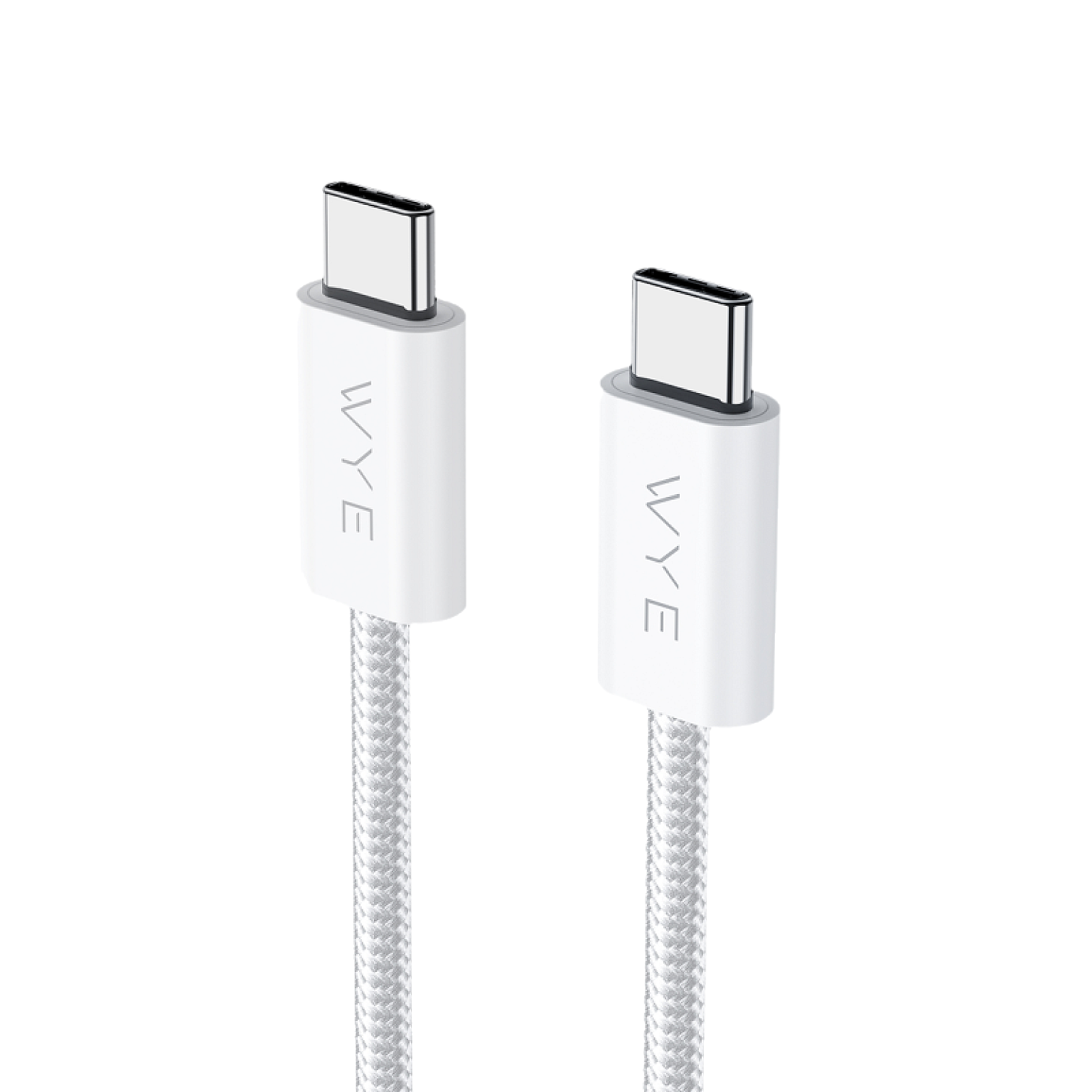 WYE DC64 60W USB-C to USB-C Fast Charging & Data Cable 1m view 1