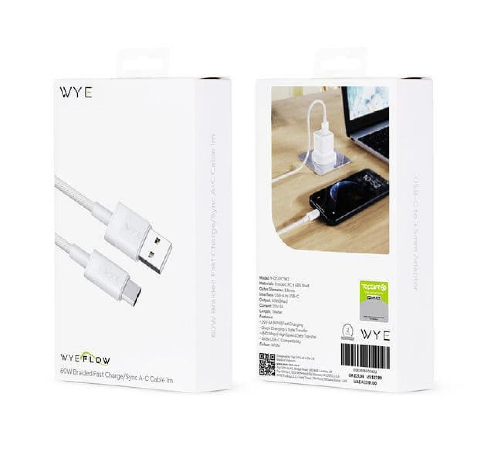 DC61 Braided Ultra Fast Charge/Sync Cable view 2