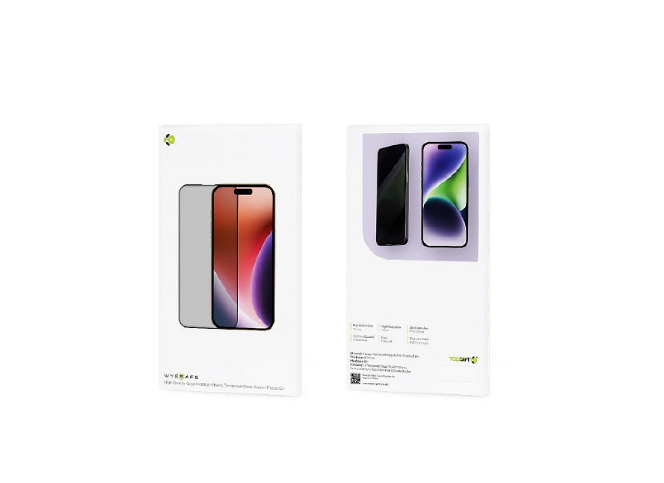 Galaxy S24 FE 6D Privacy Tempered Glass view 2